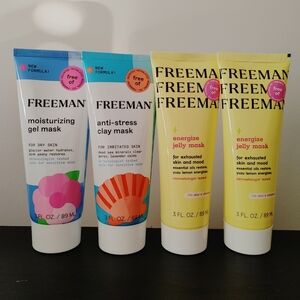 (4) variety mask bundle gel, clay, jelly styles